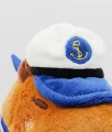 Capybara Plush Figure Capy Captain 23 cm Maskotka Pluszak Figurka