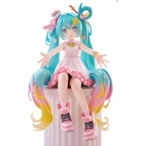 HATSUNE MIKU Figurka 10th Anniversary Furyu Statue Noodle Stopper 14.5cm