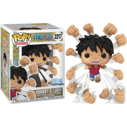 Funko POP! Premium: One Piece Luffy (Gum Gum Gatling) #2217 (Exclusive)