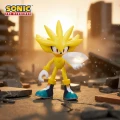 Sonic the hedgehog 3 Figurka Super Sonic 10cm Jakks Szybki jak błyskawica