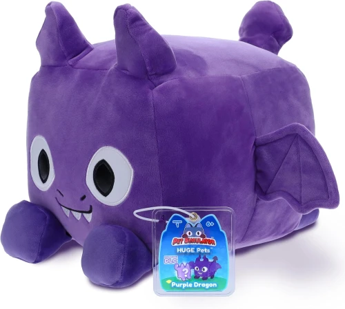 Pet Simulator Huge Pets Plush Purple 1 Dragon 30x30x28cm Pluszam maskotka