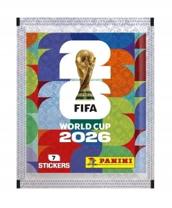 Mistrzostwa Świata FIFA 2026 – Panini Display: 1 saszetka po 7 naklejek