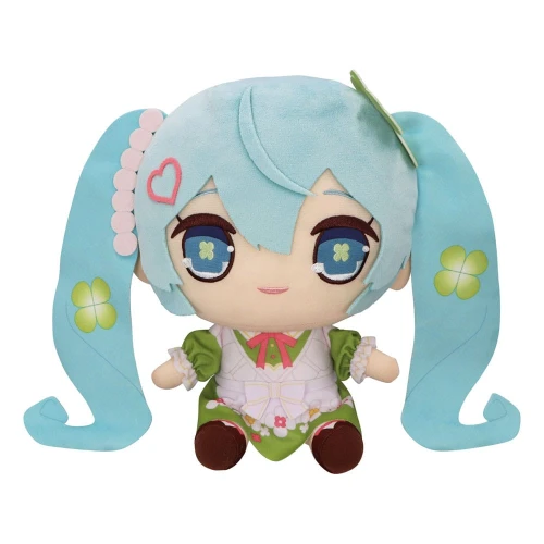 Hatsune Miku Kyurumaru Big Plush Figure Clover 26 cm Figurka Maskotka