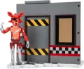 Five Nights at Freddy's Figurka 13 cm FOXY with Office Stage FNAF