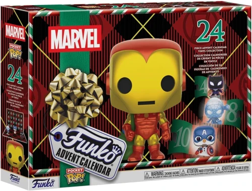 Funko POP! Kalendarz Adwentowy POCKET Marvel Countdown Calendar Figurki