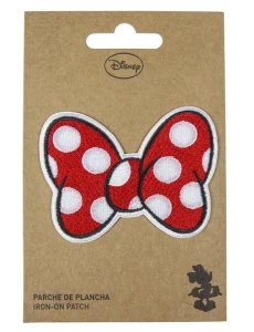 DISNEY Minnie Ribbon Iron-on Patch