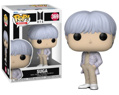 Funko Pop! Figurka BTS - POP Rocks N° 369 - Suga UWAGA OUTLET PATRZ ZDJĘCIA