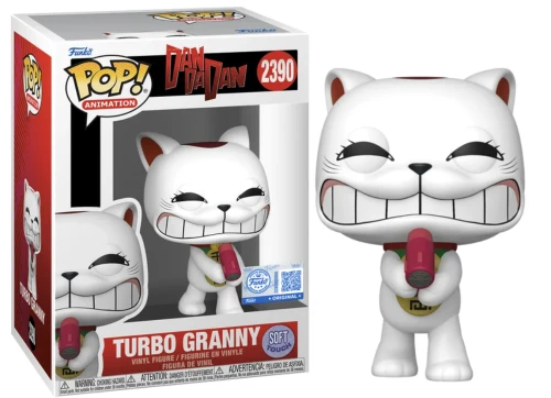 Funko POP! DANDADAN Animation 2390 Turbo Grany With Dryer (Soft Touch)