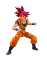 DRAGON BALL SUPER Figurka SSG Son Goku "God Aura" - Fig. S.H. Figuarts 15cm