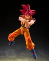 DRAGON BALL SUPER Figurka SSG Son Goku "God Aura" - Fig. S.H. Figuarts 15cm
