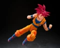 DRAGON BALL SUPER Figurka SSG Son Goku "God Aura" - Fig. S.H. Figuarts 15cm