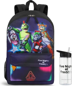 Zestaw Five Nights at Freddy's plecak dziecięcy + bidon 500 ml FNAF