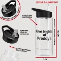 Zestaw Five Nights at Freddy's plecak dziecięcy + bidon 500 ml FNAF
