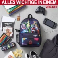Zestaw Five Nights at Freddy's plecak dziecięcy + bidon 500 ml FNAF
