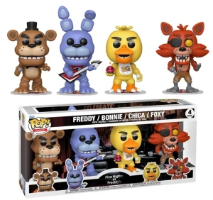 Funko POP! FIVE NIGHTS AT FREDDY'S 4PK FOXY FREDDY CHICA BONNIE