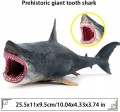 DINOZAUR REALISTYCZNY MEGALODON 26cm JAK ŻYWY
