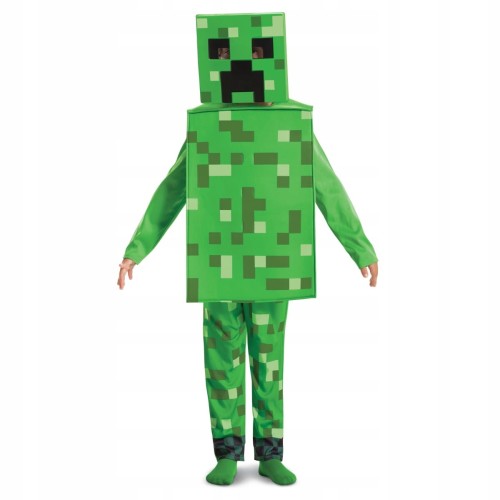 Minecraft Kostium Creeper 4-6 Maska Przebranie