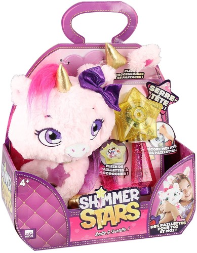 SHIMMER STARS MASKOTKA KOTEK BŁYSKOTKI KOT RÓŻOWY