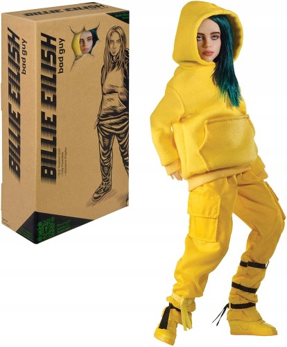 BILLIE EILISH LALKA KOLEKCJONERSKA + STOJAK