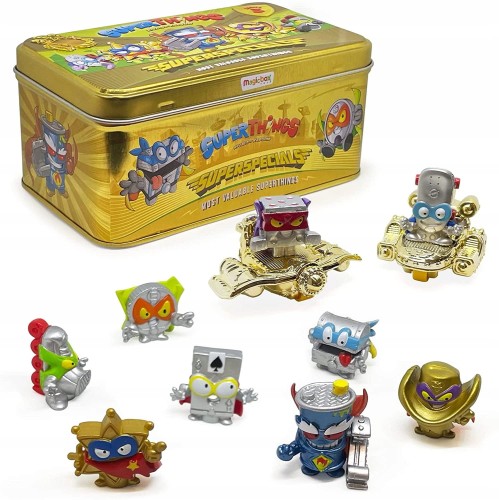 SUPER ZINGS THINGS ZŁOTA PUSZKA 9 FIGUREK SERIA 3