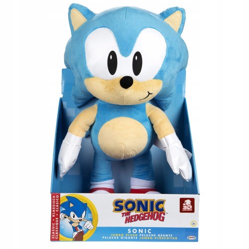 SONIC THE HEDGEHOG PLUSZAK MASKOTKA 50CM GIGANT